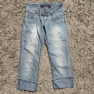 Perfect Angel Brand 2000s Ankle Length Capri Jeans 27"
